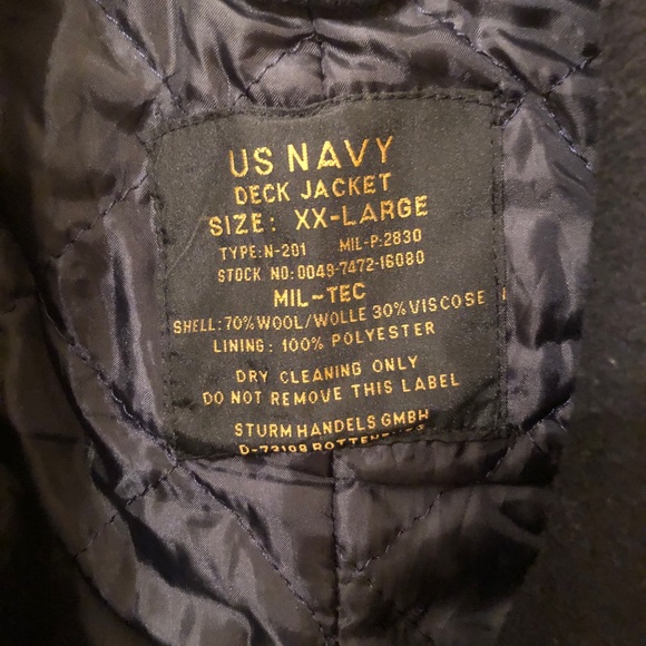 mil tec pea coat
